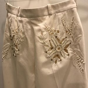 Gorgeous Chloe Lace and Pearl Beaded Pants